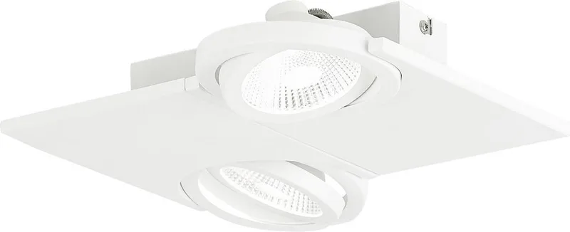 design Brea - Spot - 2 Lichts - Wit, Helder de EGLO en Blanc, Helder – photo produit