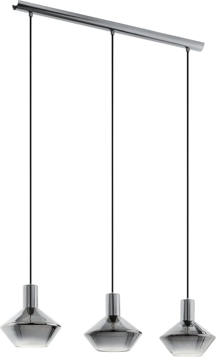 EGLO 97424 hangende plafondverlichting Harde montage E27 60 W A,A+,A++,B,C,D,E de EGLO en Nikkel – photo produit