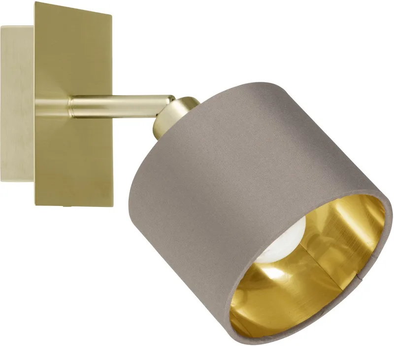 EGLO 97536 plafondverlichting Goud, Nikkel E14 10 W de EGLO en Gris – photo produit