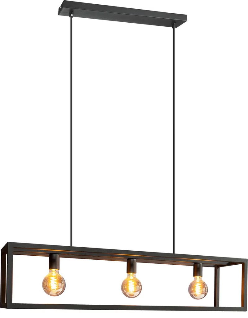 Eldrick Hanglamp - E27 - 70 cm från EGLO i Svart – produktbild
