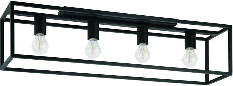 Eldrick Plafondlamp - E27 - 85 cm de EGLO en Noir – photo produit