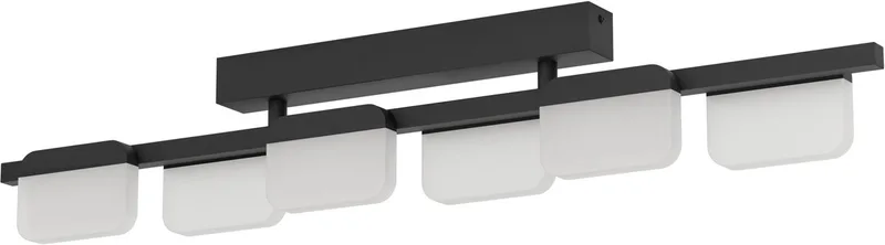 Ervidel Plafondlamp - LED - 93 cm fra EGLO i Sort – produktbillede