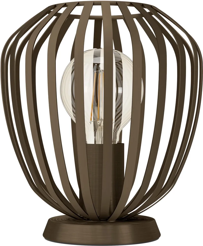 Espinal Tafellamp - E27 - Ø 19.5 cm - Staal fra EGLO i Bronze – produktbillede