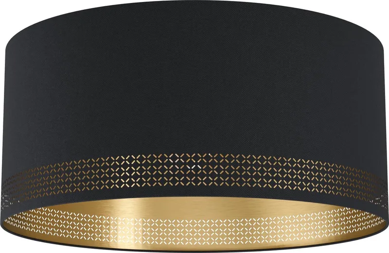 Loftlampe Esteperra med tryk i sort/guld fra EGLO i Sort, Guld – produktbillede