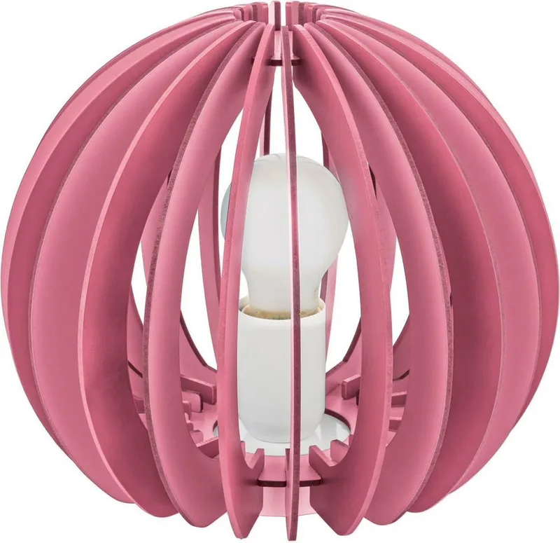 Fabella - Tafellamp - 1 Lichts - Ø250mm. by EGLO in Pink – product photo