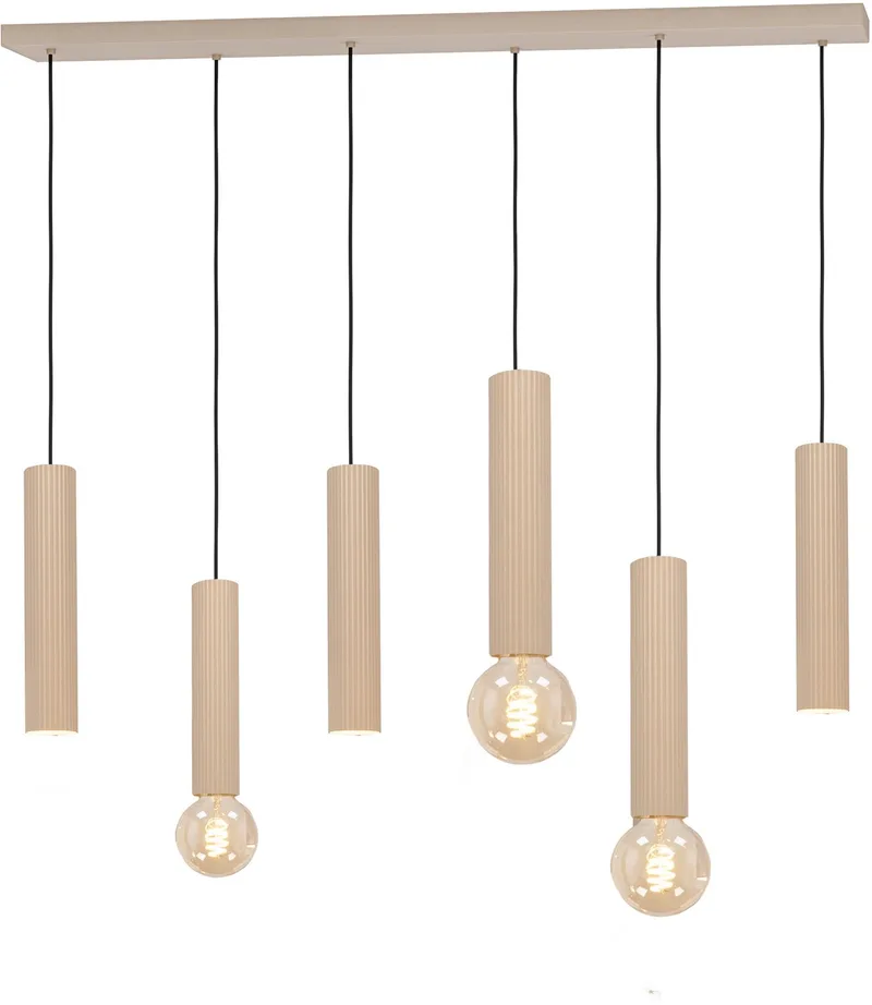 Fariolo Hanglamp - E27 - GU10 - 96 cm - Zandkleur/Beige fra EGLO i Zandkleur – produktbillede