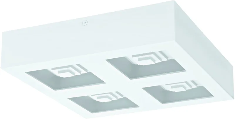 Ferreros LED-loftlampe, 4 lyskilder fra EGLO i Hvid – produktbillede