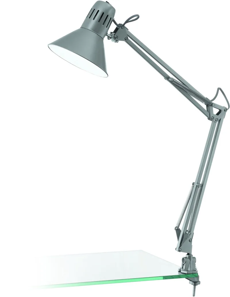 Firmo Tafellamp - Klemlamp - E27 - 73 cm de EGLO en Argent – photo produit