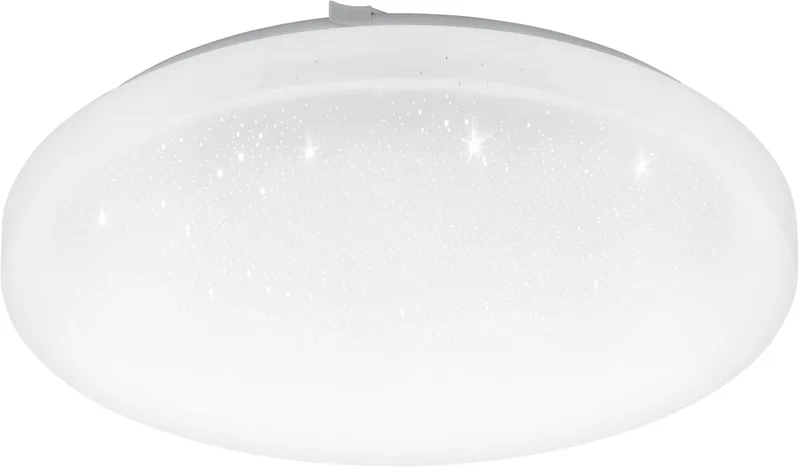 LED-taklampa Frania-S med kristalleffekt Ø 33 cm från EGLO i Vit – produktbild