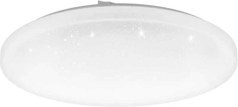 LED-taklampa Frania-S med kristalleffekt Ø 43 cm från EGLO i Vit – produktbild