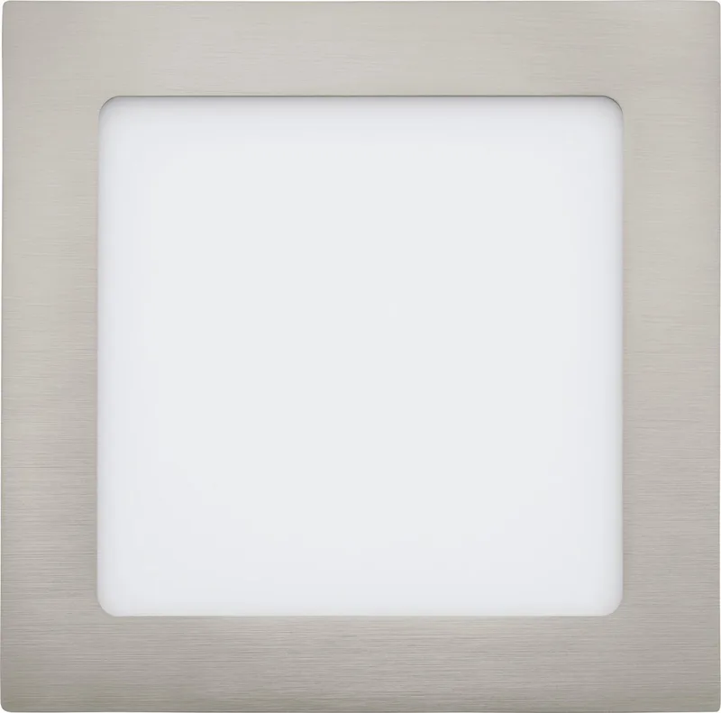 Fueva 1 - Inbouwspot - LED - 170X170mm. - Nikkel - 3000K från EGLO i Grå – produktbild