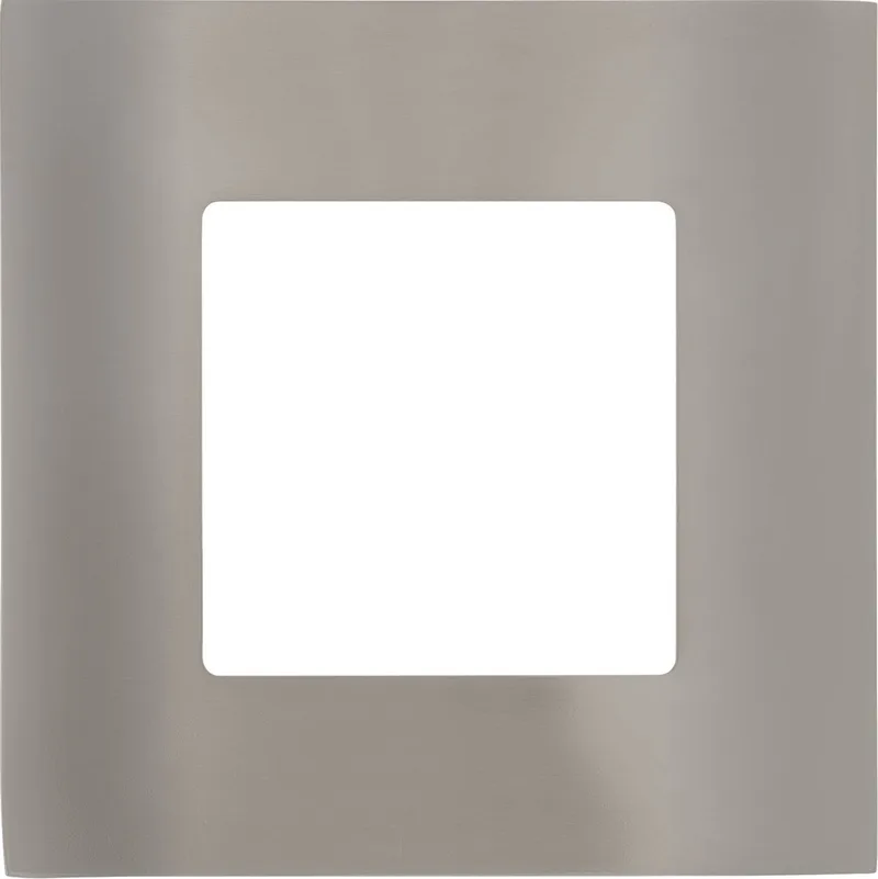 Fueva 1 - Inbouwspot - LED - 85X85mm. - Nikkel - 3000K fra EGLO i Grå – produktbillede