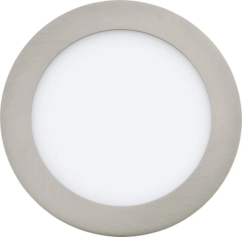 Fueva 1 - Inbouwspot - LED - Ø170mm. - Nikkel-Mat - 3000K från EGLO i Grå – produktbild