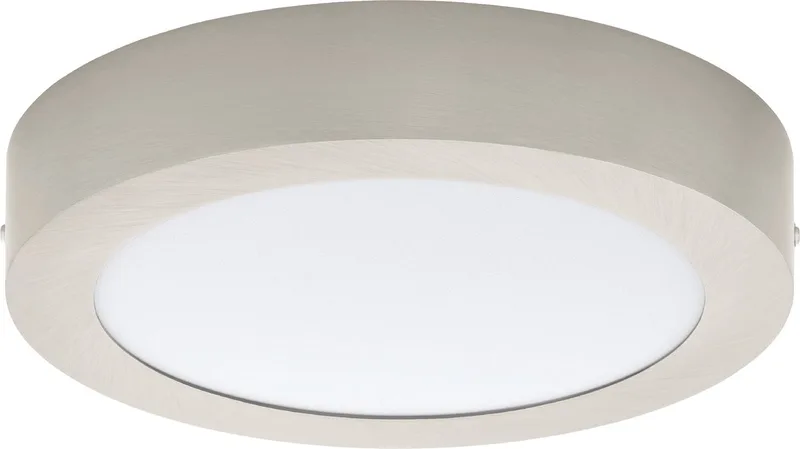 Fueva 1 - Plafonlamp - LED - Ø225mm. - Nikkel - 3000K von EGLO in Grau – Produktfoto