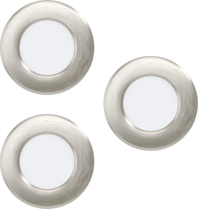 Fueva 5 Inbouwarmatuur - LED - Ø 8,6 cm - Grijs/Wit fra EGLO i Grå – produktbillede