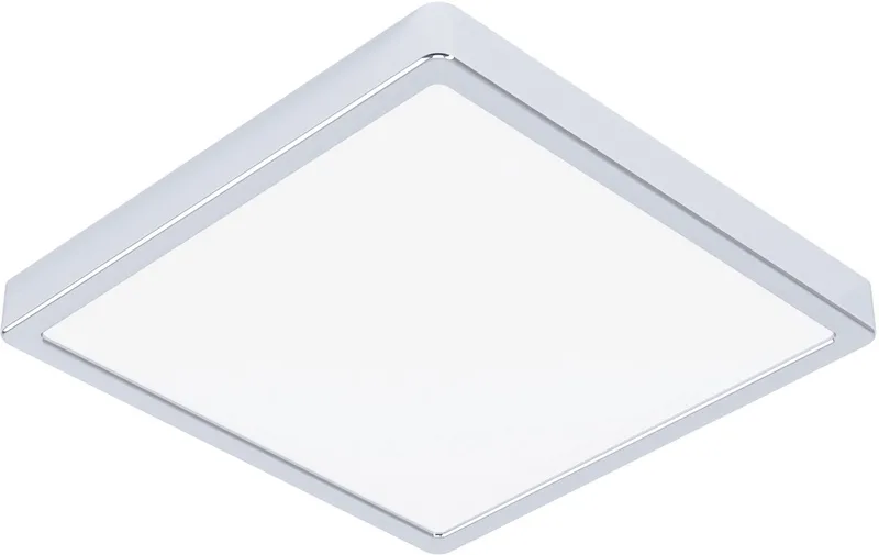 Fueva 5 Plafondlamp - LED - 28.5 cm - Chroom de EGLO en Blanc – photo produit