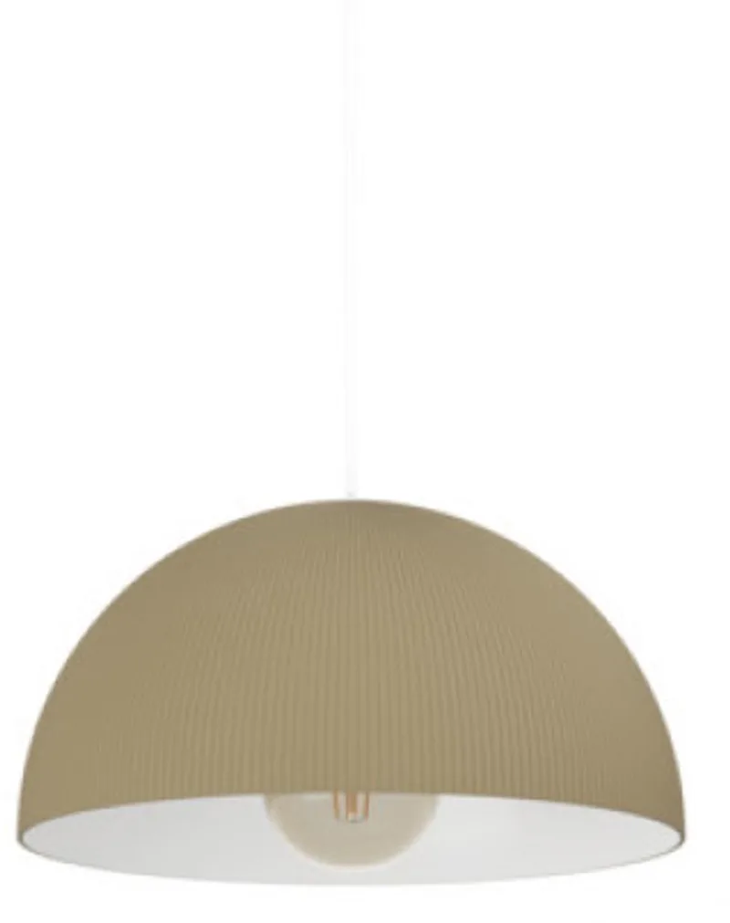 Gaetano 2 Hanglamp - E27 - Ø 30 cm - Zandkleur/Beige/Wit från EGLO i Zandkleur – produktbild