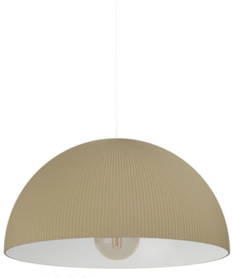 Gaetano 2 Hanglamp - E27 - Ø 40 cm - Zandkleur/Beige/Wit van EGLO in Zandkleur – productfoto
