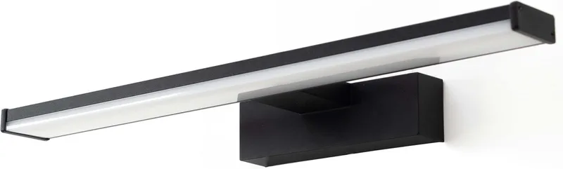 Galenzana-E Spiegellamp - Badkamer - LED - 40 cm - Zwart/Wit de EGLO en Noir – photo produit