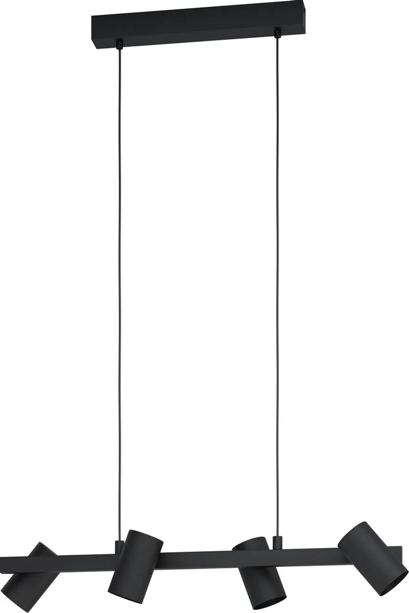 Gatuela 1 Hanglamp - E14 - 76 cm de EGLO en Noir – photo produit