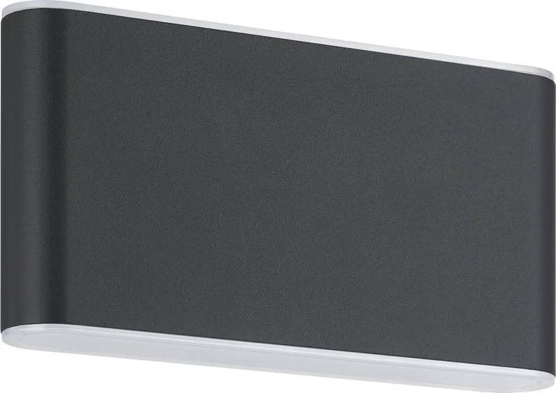 Grutti Wandlamp Buiten - LED - 17,5 cm - Instelbaar wit licht de EGLO en Anthracite – photo produit