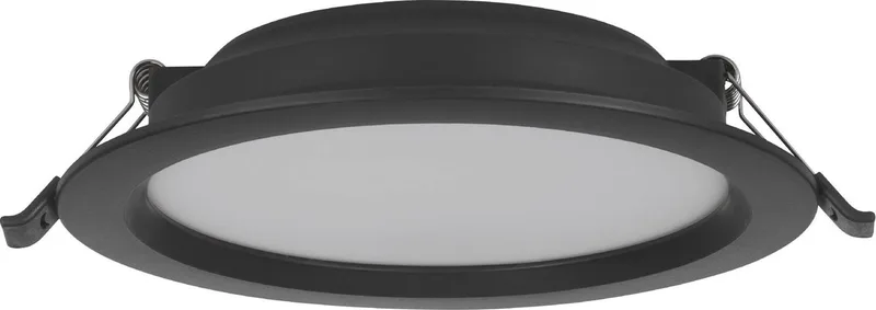 Idun-E Inbouwspot - LED - Ø 16.6 cm - 3000K fra EGLO i Sort – produktbillede
