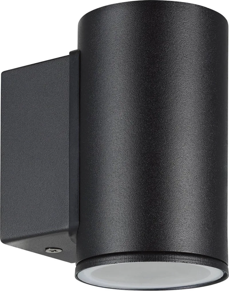 Izzalini Wandlamp Buiten - GU10 - 11,5 cm by EGLO in Black – product photo