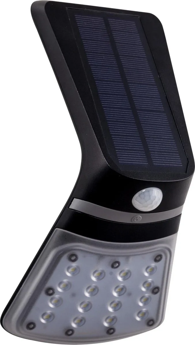 Lamozzo 1 Wandlamp Buiten - Bewegingssensor - IP44 van EGLO in Zwart – productfoto