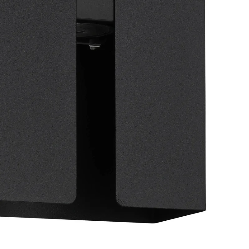 LED buiten wandlamp Briscola, hoogte 20 cm, metaal, CCT by EGLO in Black – product photo