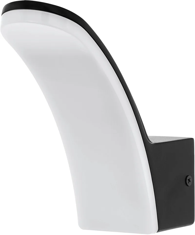 LED-buitenwandlamp Fiumicino 11 W de EGLO en Noir – photo produit