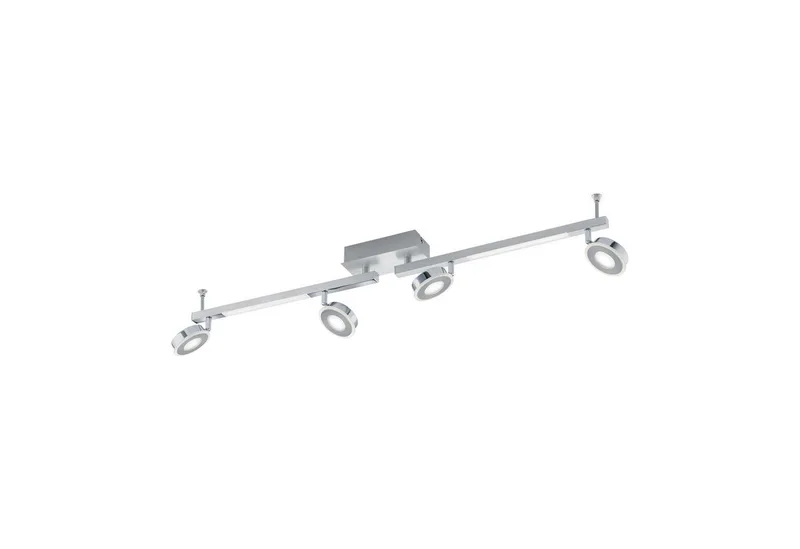 LED Deckenspot Cardillio, Leuchtmittel inklusive, Deckenleuchte aus Stahl, Aluminium und satiniertem Kunststoff fra EGLO – produktbillede