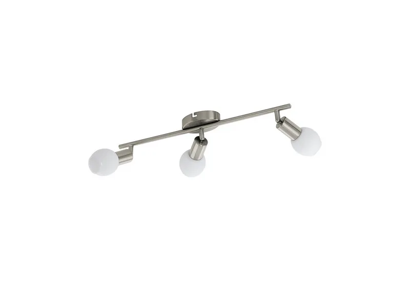 LED Deckenspot Vedra 1, Leuchtmittel inklusive, Deckenstrahler aus Stahl und satiniertem Glas, Flurlampe, Lampe fra EGLO – produktbillede