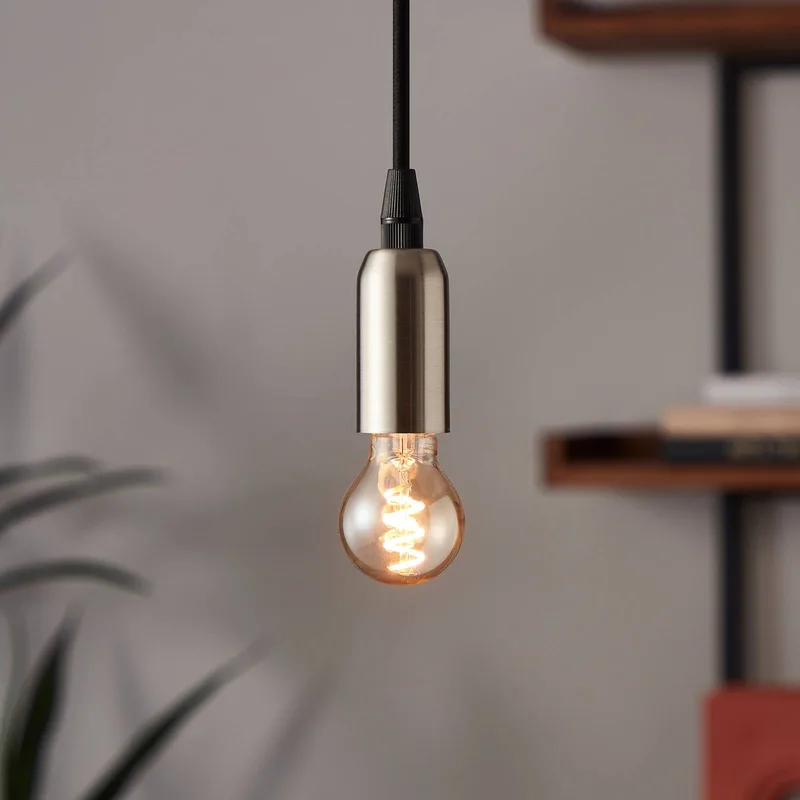 LED lamp E14 4W P45 2.000K Filament dimbaar de EGLO en Amber – photo produit