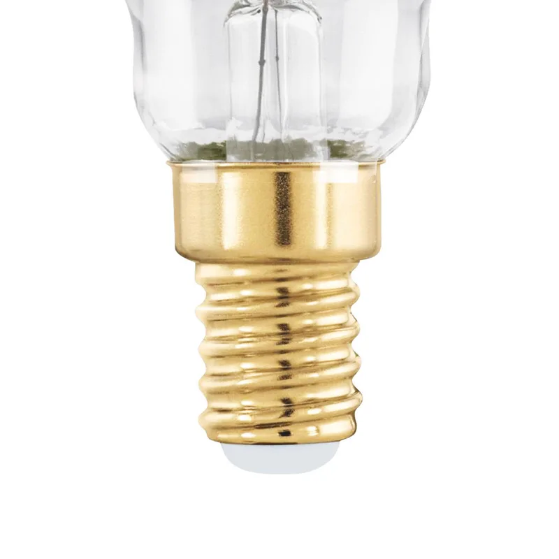 LED-pære E14 4W P45 2.000K Filament røgfarvet dæmpbar fra EGLO i Rokerig grijs – produktbillede
