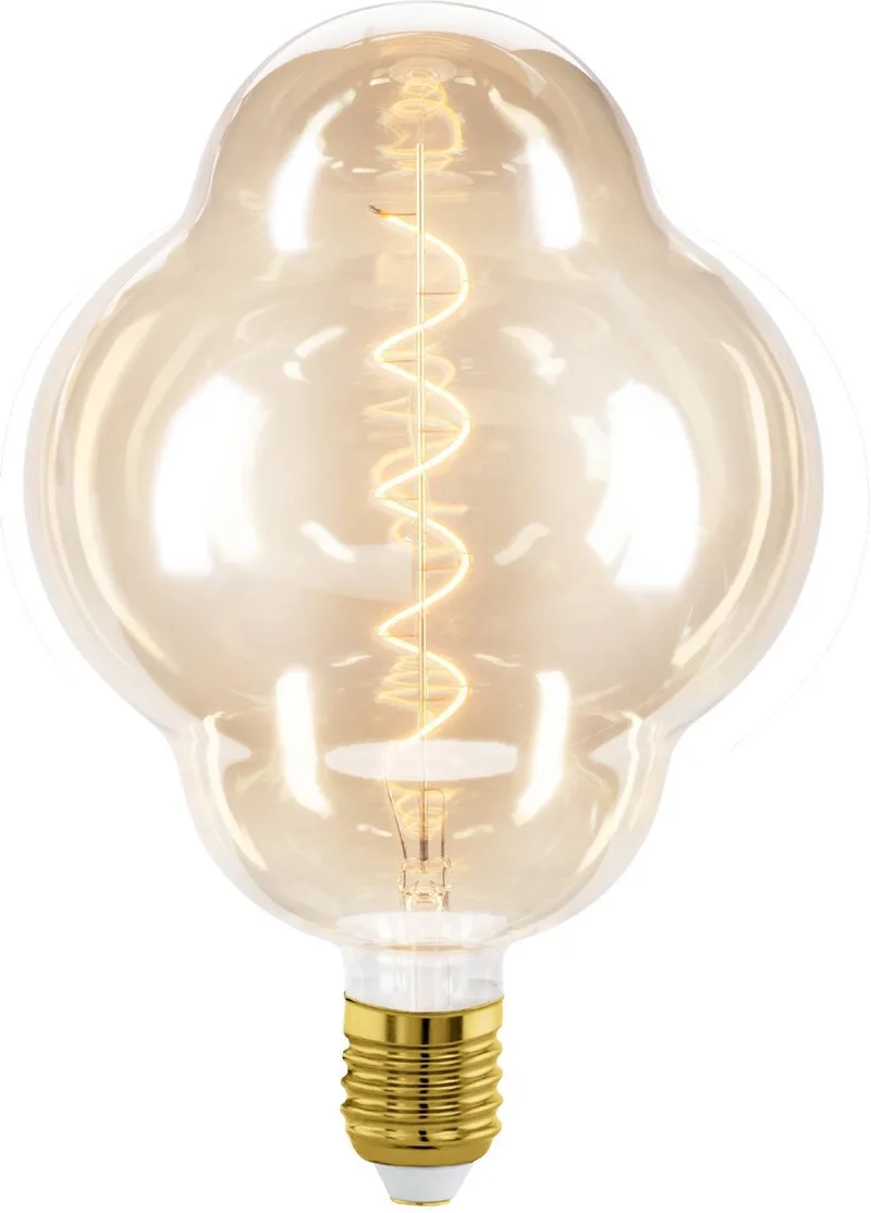 LED Lamp - E27 - Ø 15 cm - Amber - 2000K - Dimbaar van EGLO – productfoto