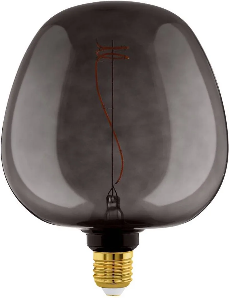 LED Lamp - E27 - Ø 19 cm - G190 - Zwart - 2000K - Dimbaar de EGLO – photo produit