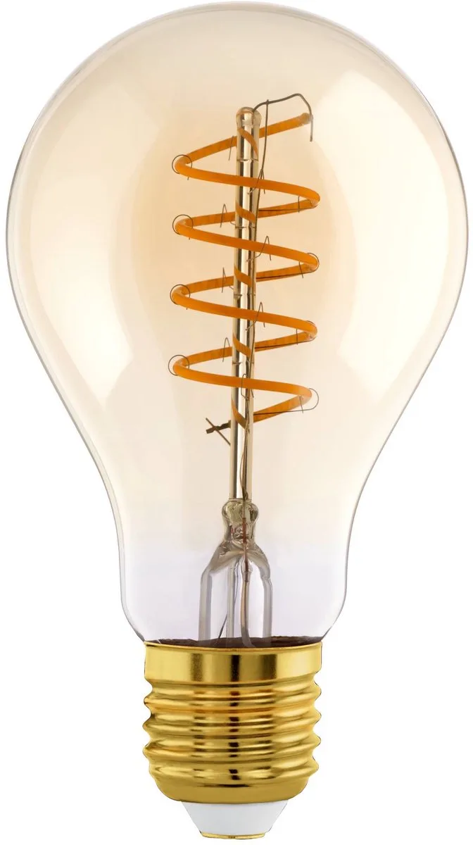 LED Lamp - E27 - Ø 6 cm - Amber - 806 lumen - 2700K von EGLO – Produktfoto