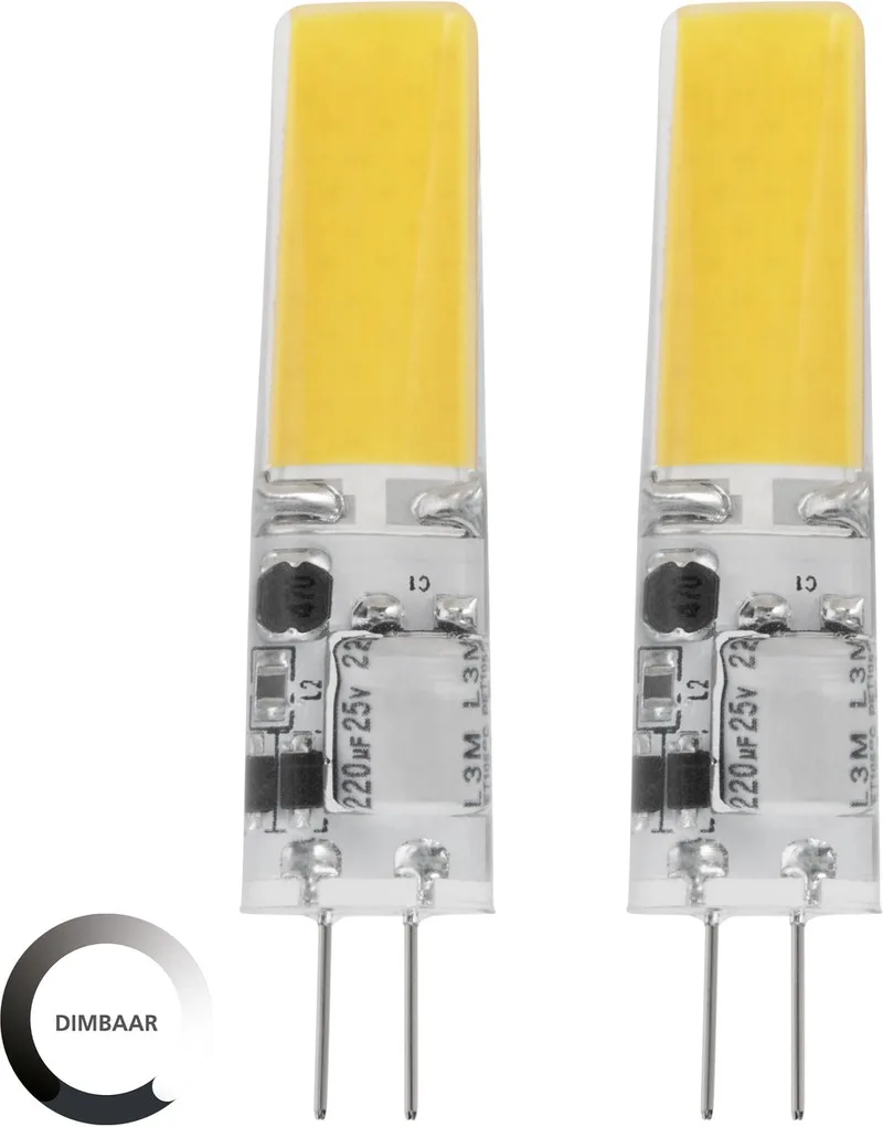 LED Lamp - G4 - Ø 1.6 cm - Transparant - 2700K - Dimbaar fra EGLO – produktbillede