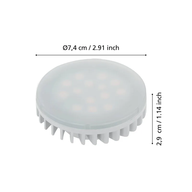 LED lamp GX53 4.9W 3.000K mat van EGLO – productfoto