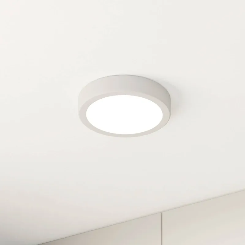 LED opbouwpaneel Fueva 5 IP20 830 Ø16cm de EGLO en Blanc – photo produit