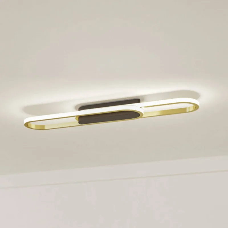 LED plafondlamp CONIVARENA, zwart/messing, 69 cm, CCT von EGLO in Schwarz, Messing, Weiß – Produktfoto