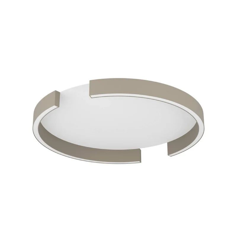 LED plafondlamp COPERTINO, beige, Ø 45 cm, metaal, CCT by EGLO in Beige, White – product photo