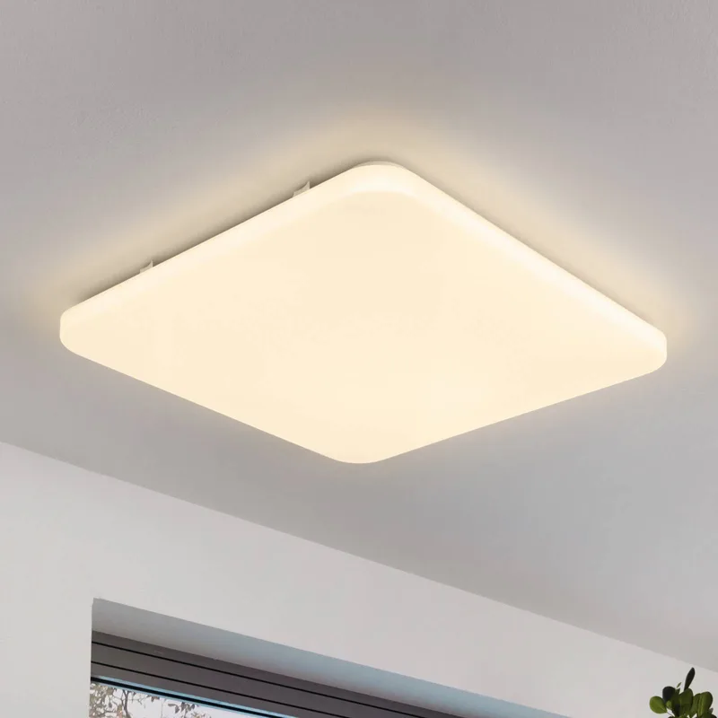 LED plafondlamp Frania hoekig de EGLO en Blanc – photo produit