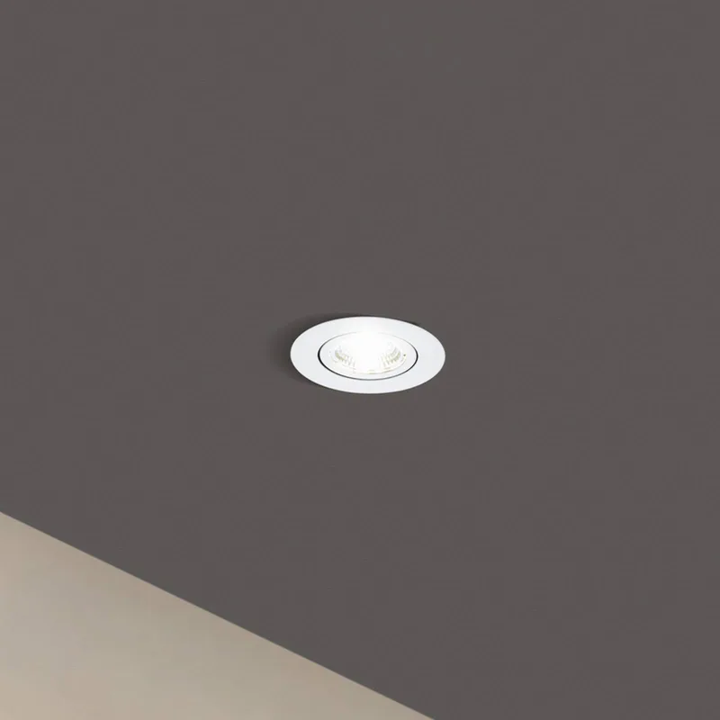 LED spot Saliceto rond draaibaar 4.000K de EGLO en Blanc – photo produit