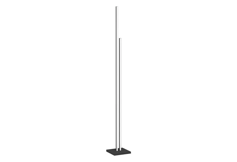 LED Stehlampe Cannigiona, Leuchtmittel inklusive, Stehleuchte, Standleuchte, in schwarz und weiß, Fußtrittschalter fra EGLO – produktbillede