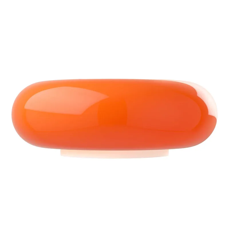 LED tafellamp Basile, glas, 2.700 K de EGLO en Orange – photo produit