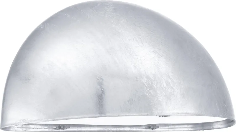 Lepus - Buitenverlichting - Wandlamp - 1 Lichts - Zink - Wit by EGLO in Wit:Grijs – product photo