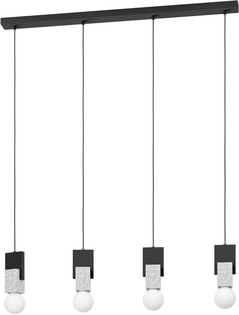 Lobatia Hanglamp - E27 - Ø 40 cm fra EGLO i Sort – produktbillede