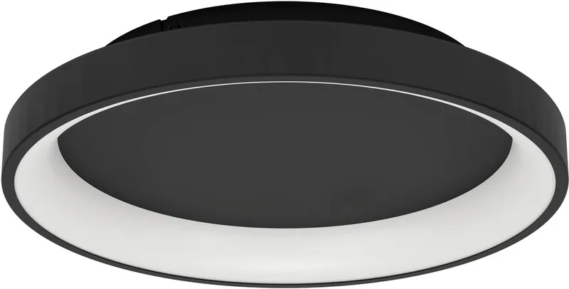 Loretello Plafondlamp - Wandlamp - LED - Ø 35 cm - Instelbaar wit licht - Dimbaar de EGLO en Noir – photo produit