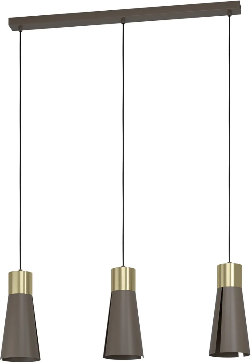 Losalomas Hanglamp - LED - 83.5 cm - Mokka de EGLO en Marron – photo produit